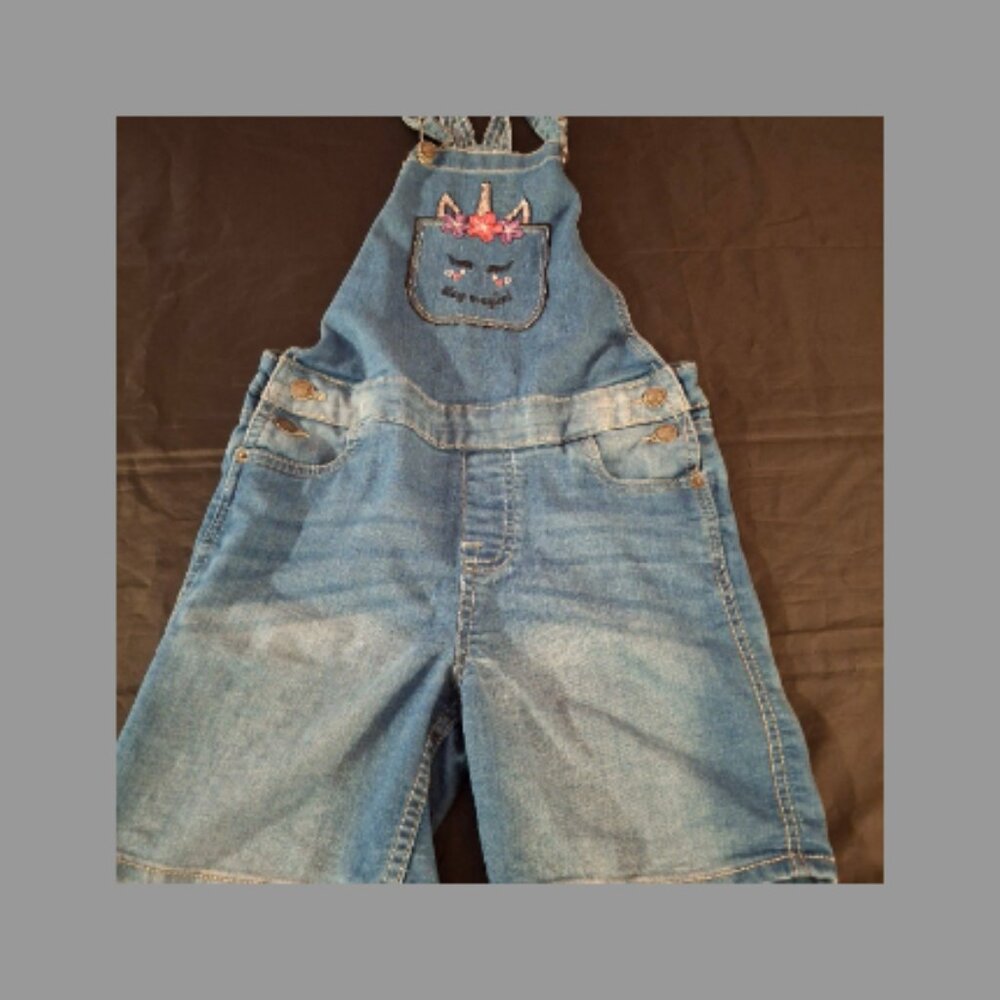 VIGOSS Girls XL Denim Overall